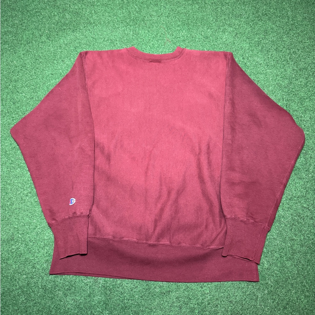 Harvard Champion Vintage Sweatshirt Reverse Weave Large Crimson 90s Crewneck — image 4 of 7